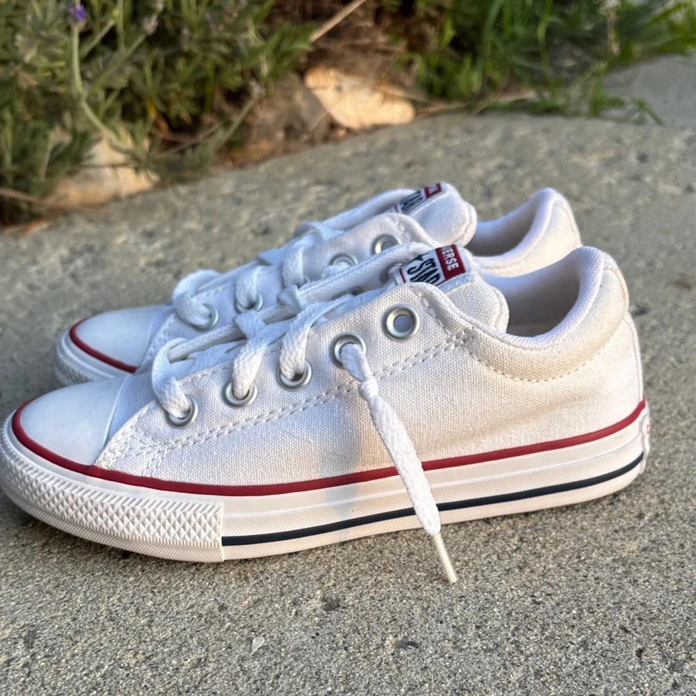 KIDS' CONVERSE LITTLE KID CHUCK TAYLOR ALL STAR STREET‎ OX SLIP-ON SNEAKERS